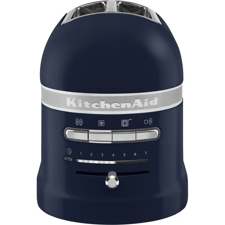 KitchenAid Artisan 5KMT2204 Doppelschlitztoaster, 1250W, 7 Bräunungsstufen, ink blue, tintenblau – Bild 3