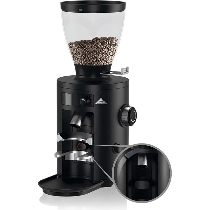 Mahlkönig X54 schwarz matt elektrische Kaffeemühle mit Scheibenmahlwerk, 500 g Bohnenbehälter