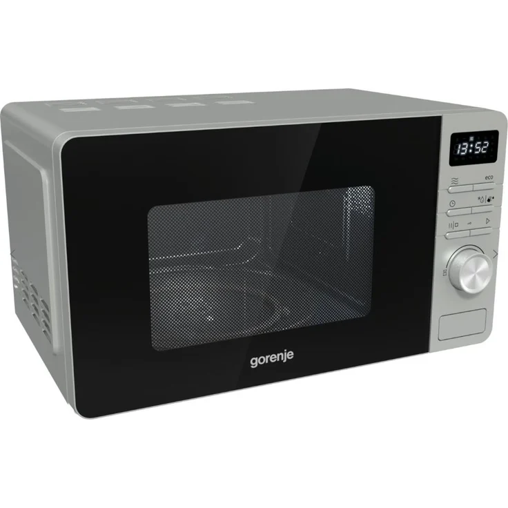 Gorenje MO20A3X Mikrowelle, Standgerät, 800 Watt, silber – Bild 1