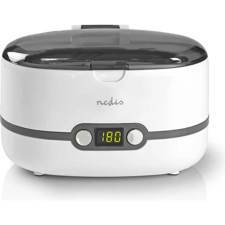 Nedis Ultraschall-Schmuckreiniger, 600 ml Fassungsvermögen, Digitaler Timer – Bild 1