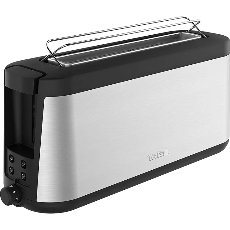 Tefal Element TL4308 Toaster, 7 Bräunungsstufen (1000 Watt) silber-schwarz – Bild 2