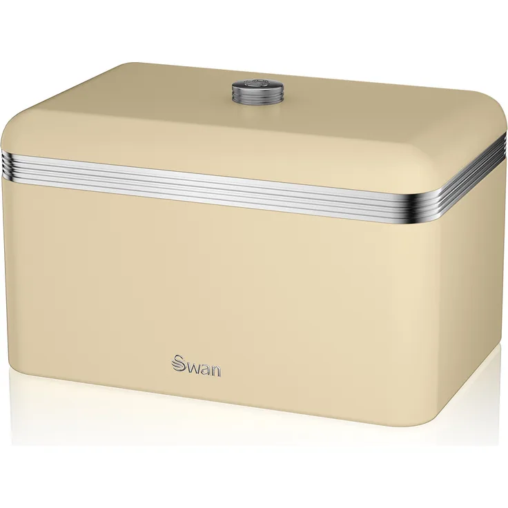 Swan Products Retro Brotkasten cremefarben