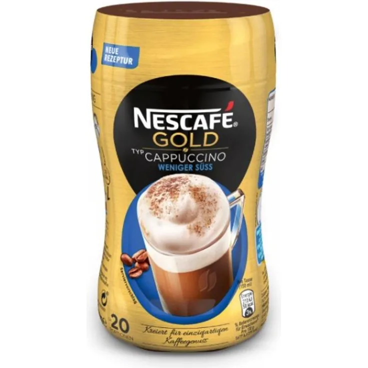 Nescafe - Cappuccino weniger süß - 250g