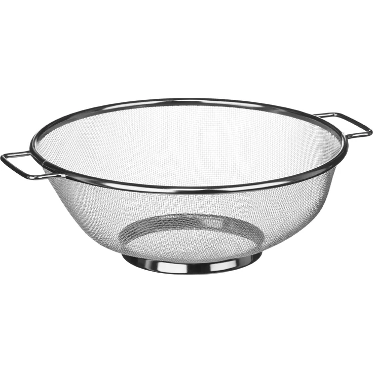 Premier Housewares Edelstahl- Sieb mit 2 Griffen, 1 Stück
