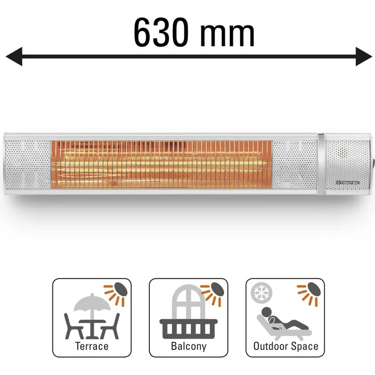 Trotec Infrarot Heizstrahler IR 2050, Heizstrahler – Bild 3