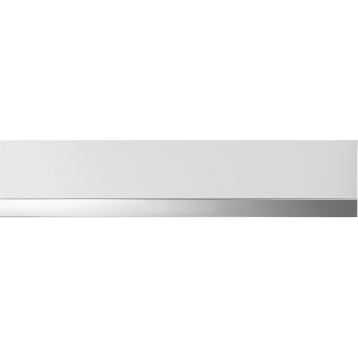 Küppersbusch CSW 6800.0 Wärmeschublade + ZC 8022 Glasfront Weiß + Designleiste Silver Chrome