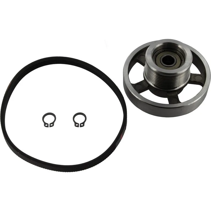 Beko Original Wäschetrocknerscheibe und Antriebsriemen passend für Beko DCU8332X, DPU7360X