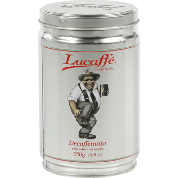 Lucaffe Decaffeinato, gemahlener Espresso ,Dose
