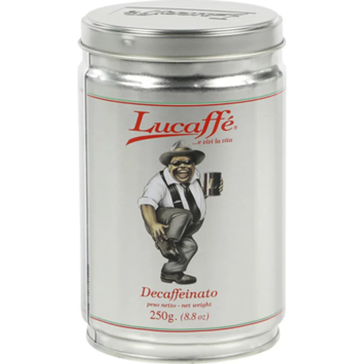 Lucaffe Decaffeinato, gemahlener Espresso ,Dose – Bild 1