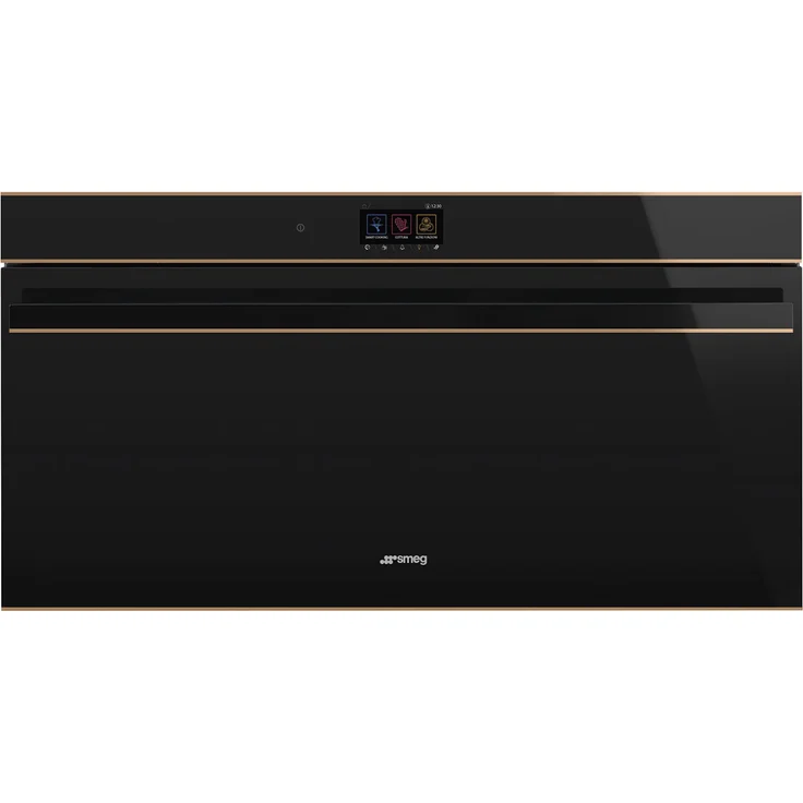 Smeg SFPR9604TNR Einbaubackofen 90 x 48 cm mit Pyrolyse Dolce Stil Novo Design – Bild 1