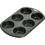 KAISER 6er Muffinform Standardgröße 29 x 18 cm Creativ sehr gute Antihaftbeschichtung kurze Backzeit für süße und herzhafte Rezepte