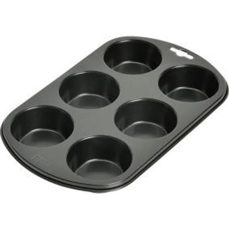 KAISER 6er Muffinform Standardgröße 29 x 18 cm Creativ sehr gute Antihaftbeschichtung kurze Backzeit für süße und herzhafte Rezepte