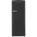 Exquisit RKS325-V-H-160F Kühlschrank, freistehend, mattschwarz, Breite 54.5 cm, Energieklasse F - Preisvergleich
