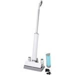 Medion MD 19745 Hartbodenreiniger, 30 min Akkubetrieb, 2-Tank-System, weiß