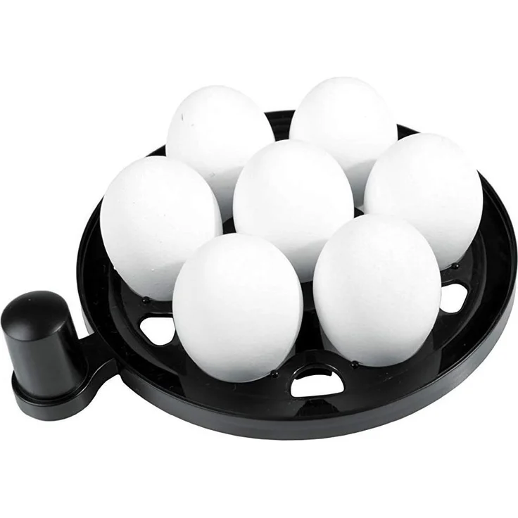 Rommelsbacher Eierkocher ER 400 - für 1-7 Eier, einstellbarer Härtegrad, elektronische Kochzeitüberwachung, Ein-Ausschalter, Signalton am Kochzeitende, Edelstahlgehäuse, 400 Watt – Bild 3