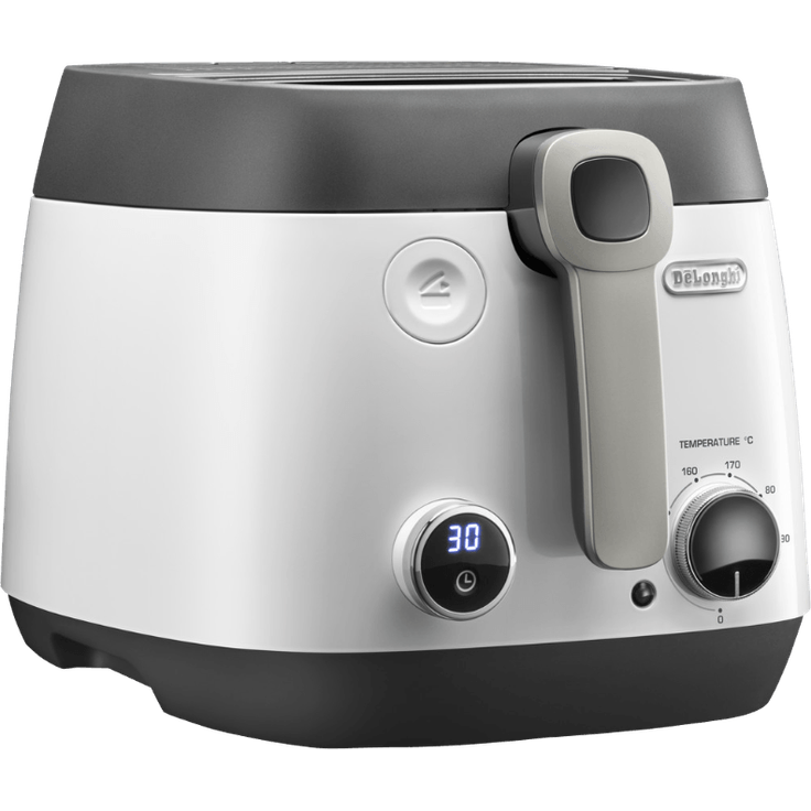 De'Longhi FS6067 Fritteuse, mit Öl, 1800 Watt, 2,4 Liter Fassungsvermögen, anthrazit weiß – Bild 2