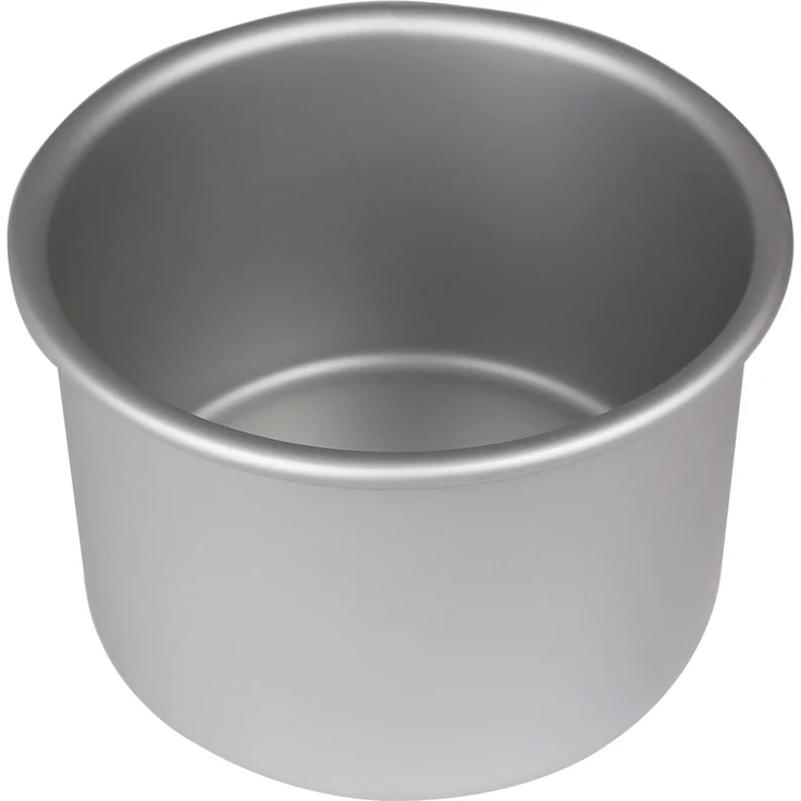 PME RND044 Runde Backform aus eloxiertem Aluminium, 102 x 102 mm, Silver, 10.2 cm – Bild 1