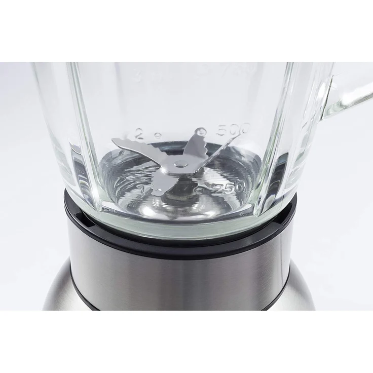 Caso B800 - Design Standmixer für leckere und frische Smoothies, Gehäuse aus langlebigem Edelstahl, 1000 W, Silber, Silber, Schwarz, 3616 – Bild 7