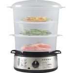 Dampfgarer, 9 l, Stahl