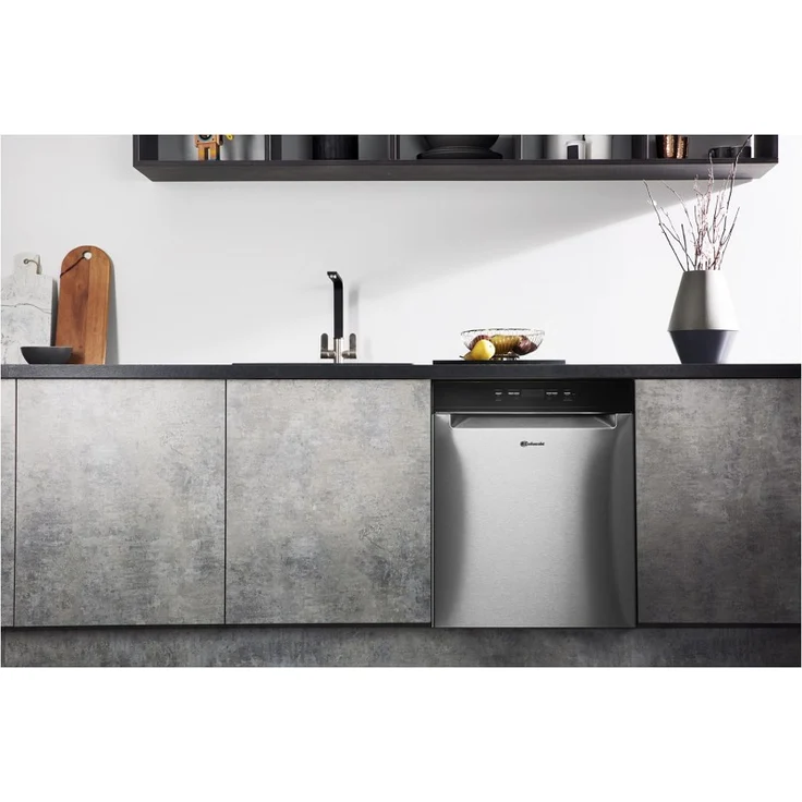 Bauknecht BUC 3C26 X, Geschirrspüler, E, Geräuschemissionsklasse C, Geräuschemissionen 46 Dezibel – Bild 4