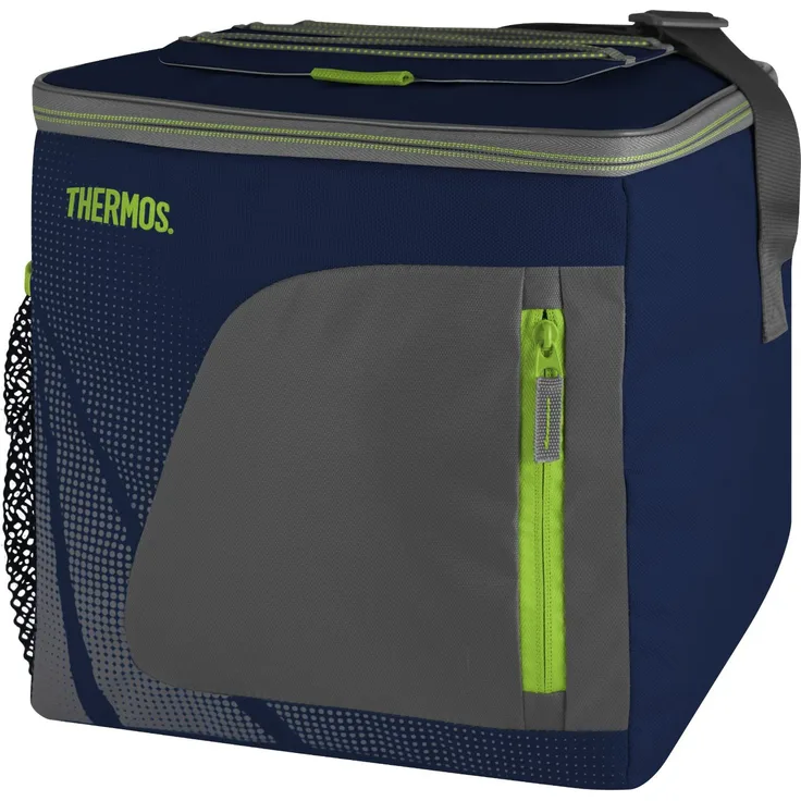 Thermos Kühltasche Radiance medium 15 Liter - Isolierte Einkaufstasche aus Polyester, blau 21,6 x 29,2 x 25,4 cm - Faltbare Isoliertasche für Sport, Picknick, Büro, Auto oder Urlaub - 4081.252.150