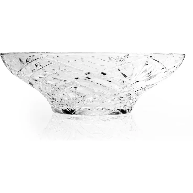 RCR 25599020006 Dekorative Melodia Obstschale aus Kristallglas, 25cm, glas, 25 cm