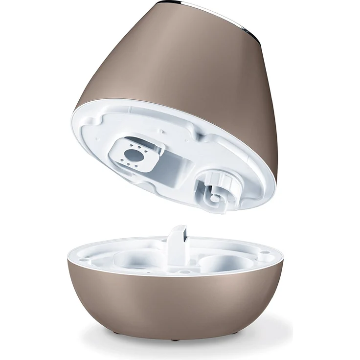 Beurer LB 37 Luftbefeuchter mit mikrofeiner Ultraschall-Zerstäubung, leiser Nachtmodus, Aromafunktion, toffee – Bild 2