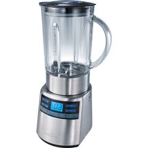 Image for ProfiCook PC-UM 1006 Universalmixer, elektronische Geschwindigkeitsregelung mit Ice-Crush-Funktion, abnehmbarer Glas-Mixbehälter mit Skala, LCD-Display (blau beleuchtet)