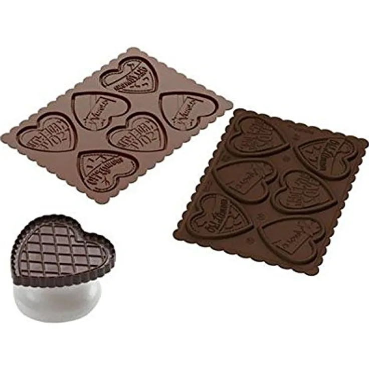 Silikomart 22.166.77.0165 CKC06 COOKIE LOVE SLIM - SILICONE MOULD