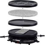 Raclette Jura für 8 Personen mit Wechselplatten