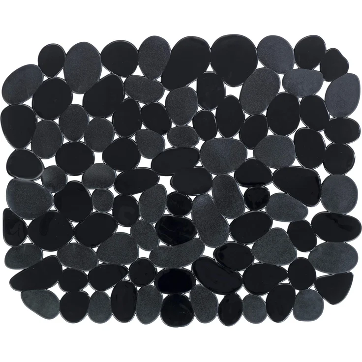 WENKO Spülbeckeneinlage Stone Schwarz – Bild 1