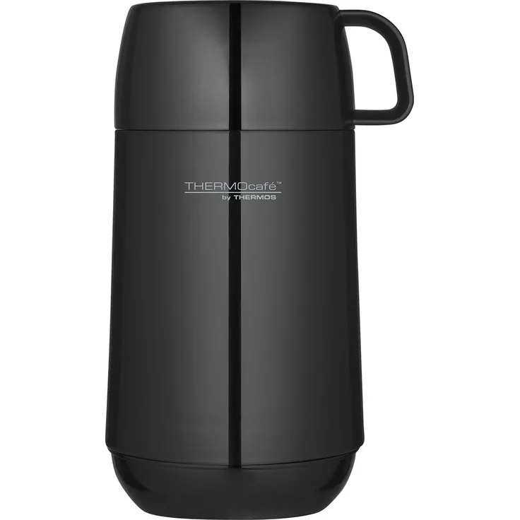 ThermoCafé by Thermos 4053.233.050 Thermo Speisegefäß Challenger, 0,5 L, Kunststoff, schwarz