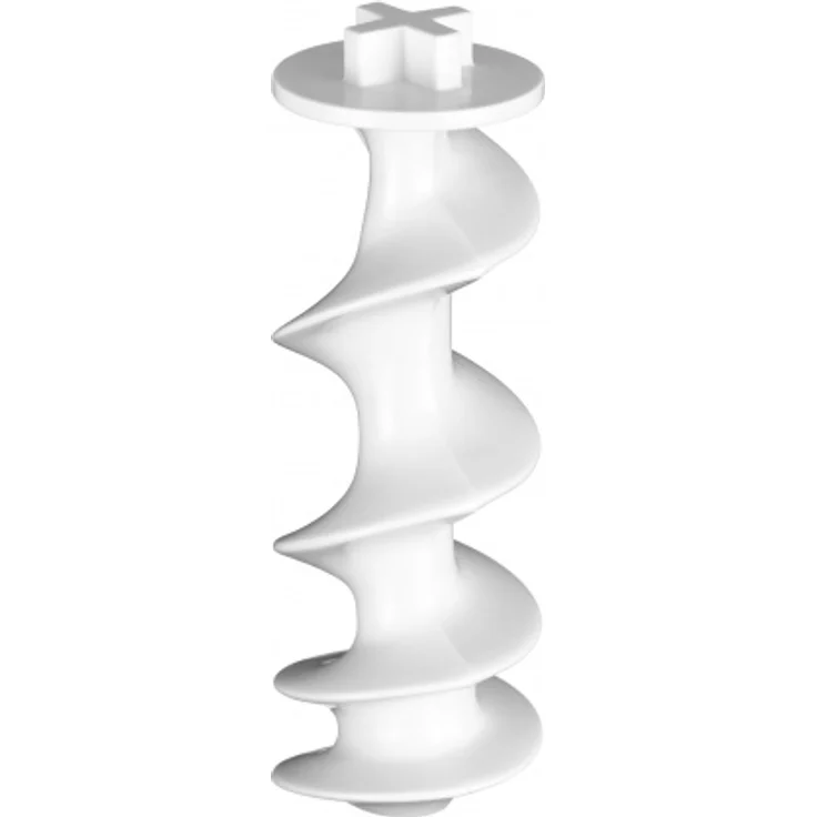 KitchenAid 5KSMPEXTA Pasta-Aufsatz, Küchenmaschinen-Zubehör, verschiedene Nudelsorten, Spaghetti, Fusilli, Rigatoni, Bucatini, Maccheroni, inkl. Reinigungswerkzeug, Edelstahl, Kunststoff, weiß – Bild 7