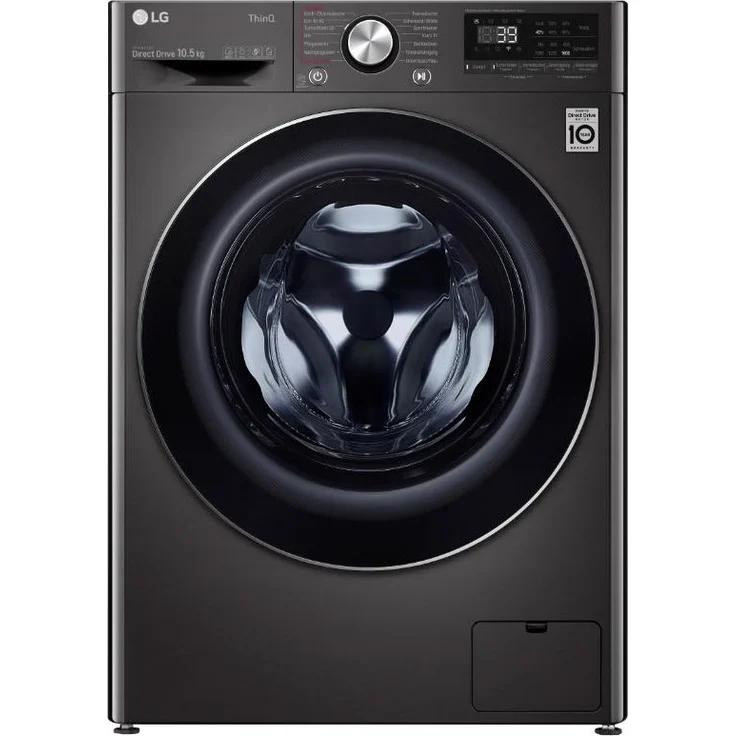 LG F6WV710P2S, Frontlader-Waschmaschine, A, Fassungsvermögen 10,5 kg, Standgerät, Breite 60 cm, elektrische Fehlerdiagnose, Multifunktionsanzeige – Bild 1