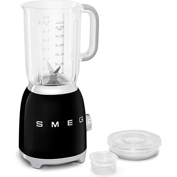 Smeg BLF01BLEU Standmixer, 800W, 1,5 L, 5 Geschwindigkeiten, schwarz – Bild 5