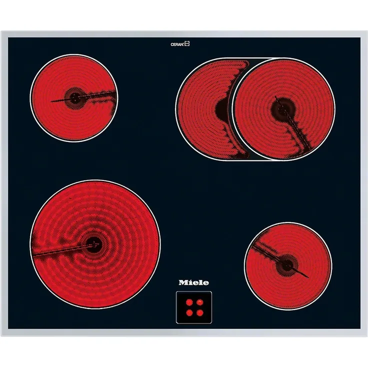 Miele KM 6024, Kochfeld, Einbaugerät, Autark nein, Betriebsart elektrisch, Anzahl Kochstellen 4