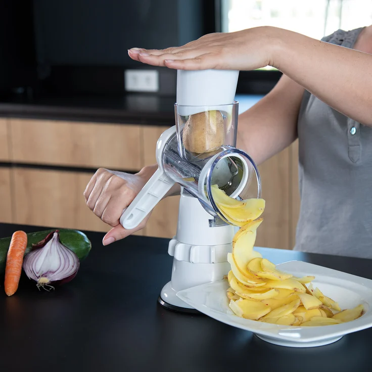 Multireibe Sumo Slicer Gemüsereibe Trommelreibe – Bild 4