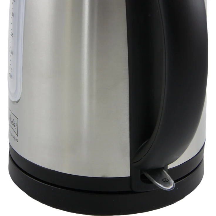Melitta 1018-02 Prime Aqua Edelstahl-Wasserkocher, 2200W, 1,7 L, Trockengehschutz – Bild 2