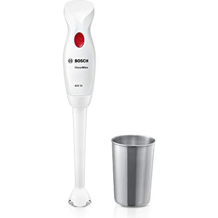 Bosch Hausgeräte MSM14330 CleverMixx 400W Sauce&Dressing Stabmixer, Kunststoff, Weiß – Bild 1
