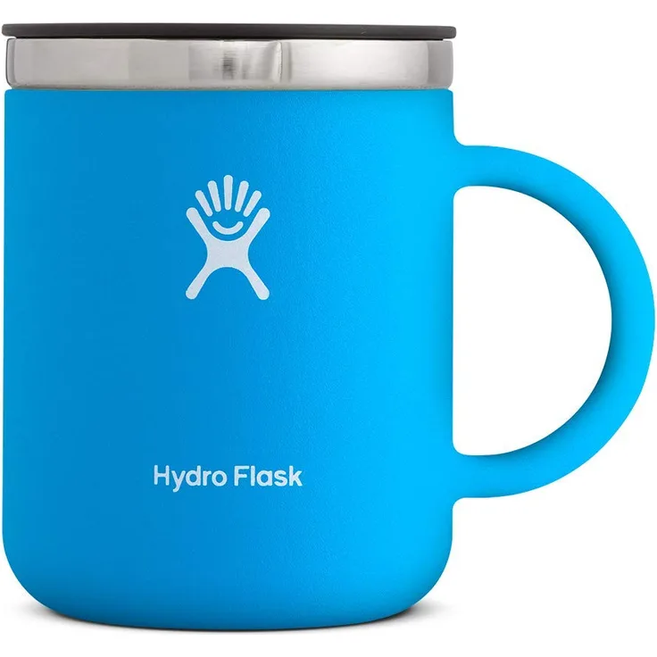 Hydro Flask Reisekaffeebecher, Edelstahl und vakuumisoliert mit Steckdeckel, Pacific, 354ml (12oz)