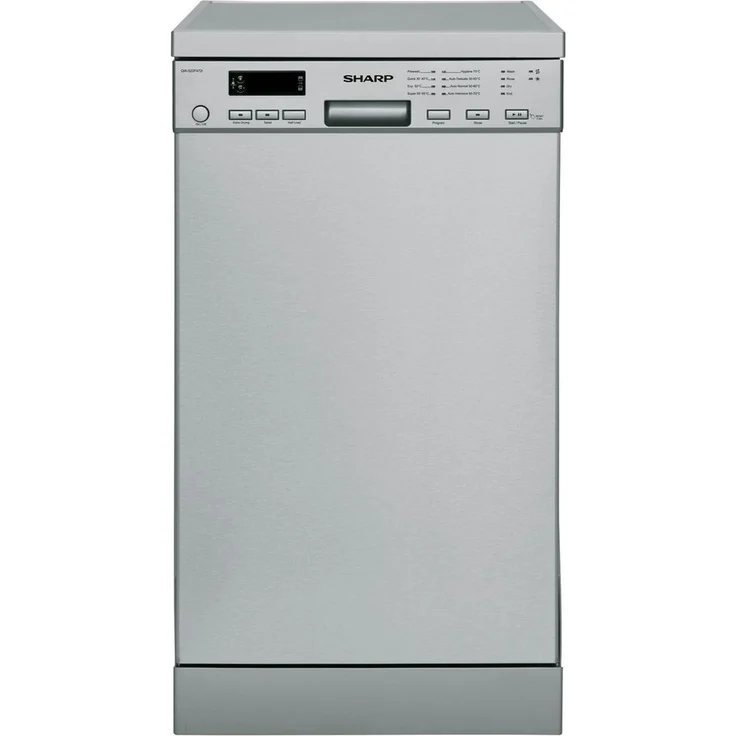 Sharp QW-NS22F47EI-DE, Geschirrspüler, E, Geräuschemissionsklasse C, Geräuschemissionen 47 Dezibel – Bild 1