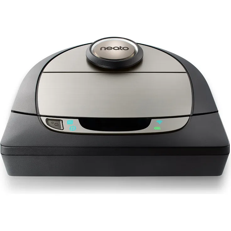 Neato Robotics Botvac D7 Connected Saugroboter, 120 min Akkubetrieb, App- und Sprachsteuerung, Absturzsensoren schwarz