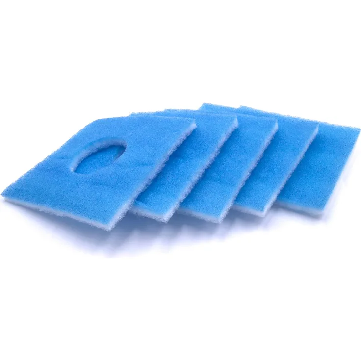 vhbw 5x Filter passend für Limodor Limot Lüfter Serie F Typ D, LF, ELF Lüftungsgerät Badlüfter & Deckel-Umrüstsatz F-C - Ersetzt F-LF-5, 00010 Zubehör