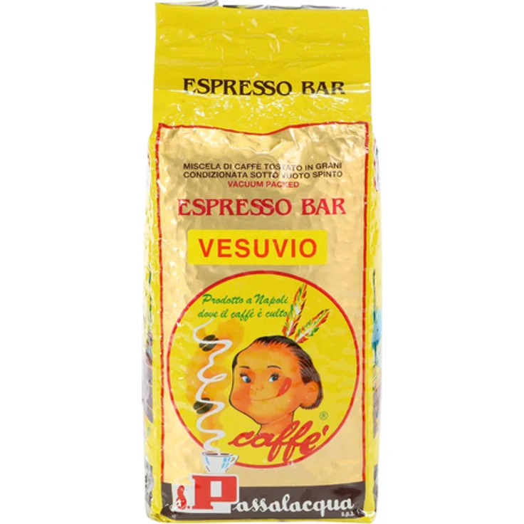 PASSALACQUA Vesuvio, ganze Bohne, 1kg – Bild 1