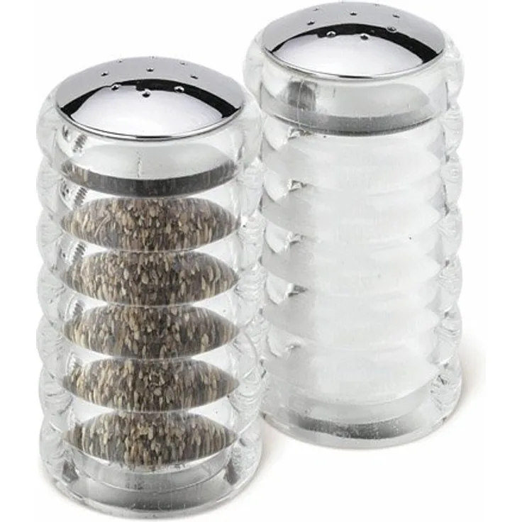 Cole & Mason H820950 Salz und Pfeffer Acrylic Shakers 70 mm 2-er Set