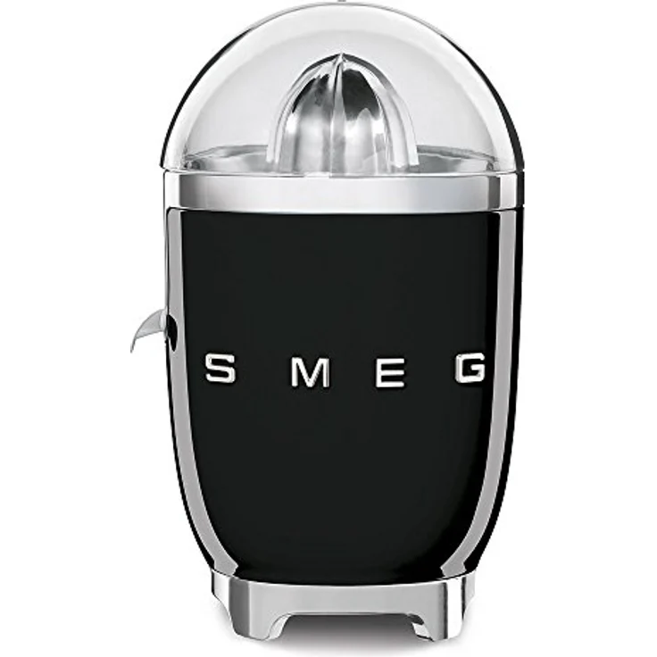 Smeg CJF01BLEU Zitruspresse, 70W, Edelstahl, schwarz, Serie: CJF01 – Bild 1