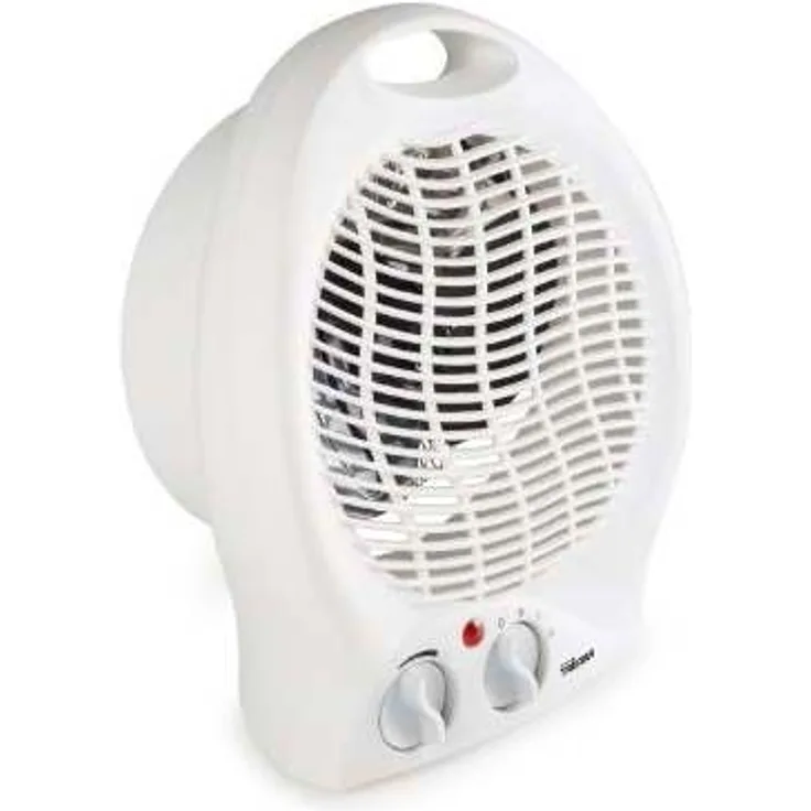 Tristar Heizlüfter mit Ventilatorfunktion - mit 3 einstellbaren Leistungsstufen, regelbarer Heizstufe, integrierter Griff, Überhitzungsschutz, KA-5039, Heizlüfter