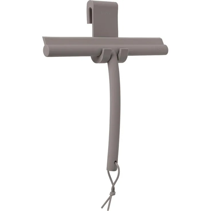 Blomus VIPO Duschwischer, Duschabwischer, Duschabzieher, Silikon, satellite, 25 cm, 69200