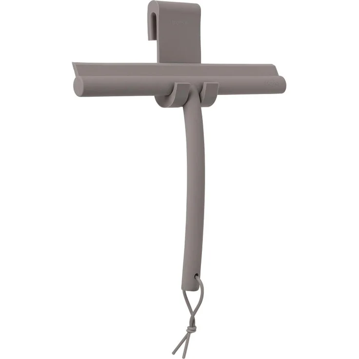 Blomus VIPO Duschwischer, Duschabwischer, Duschabzieher, Silikon, satellite, 25 cm, 69200