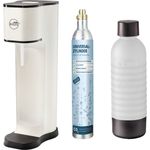 mySodapop Joy Fashion Matt White Wassersprudler, inkl. 1 PET-Flasche u. 1 CO2-Zylinder 60L